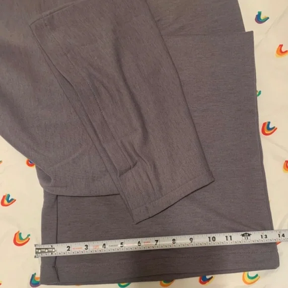 Jessica Sipmson WOMEN'S WIDE LEG PANTS SIZE XL GRAY RIDGE COLOR MADE IN VIETNAM - Picture 4 of 5